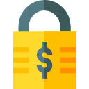 Secure loan symbol with dollar sign, representing confidentiality and financial security in California Online Loans services.