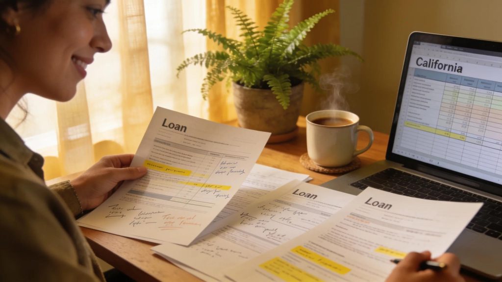 What are the warning signs of predatory online loan lenders targeting California residents?